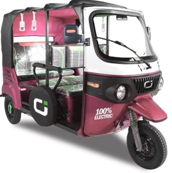 Qoray Electric 3-wheeler – Teak